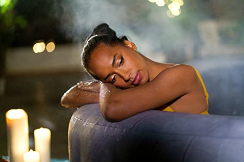 Bestway® Lay-Z-SPA® Energiespar-Whirlpool San Francisco HydroJet Pro™ mit App-Steuerung, für 7 Personen 230 x 230 x 71 cm, Marmor-Optik (Samtgrau) – Bild 7