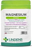 Lindens Magnesium Oxide 500mg DOUBLE PACK 180 Tablets Mineral Supplement