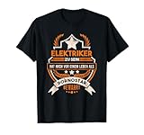 Elektriker Geselle Pornostar Elektromeister Elektromonteur T-Shirt