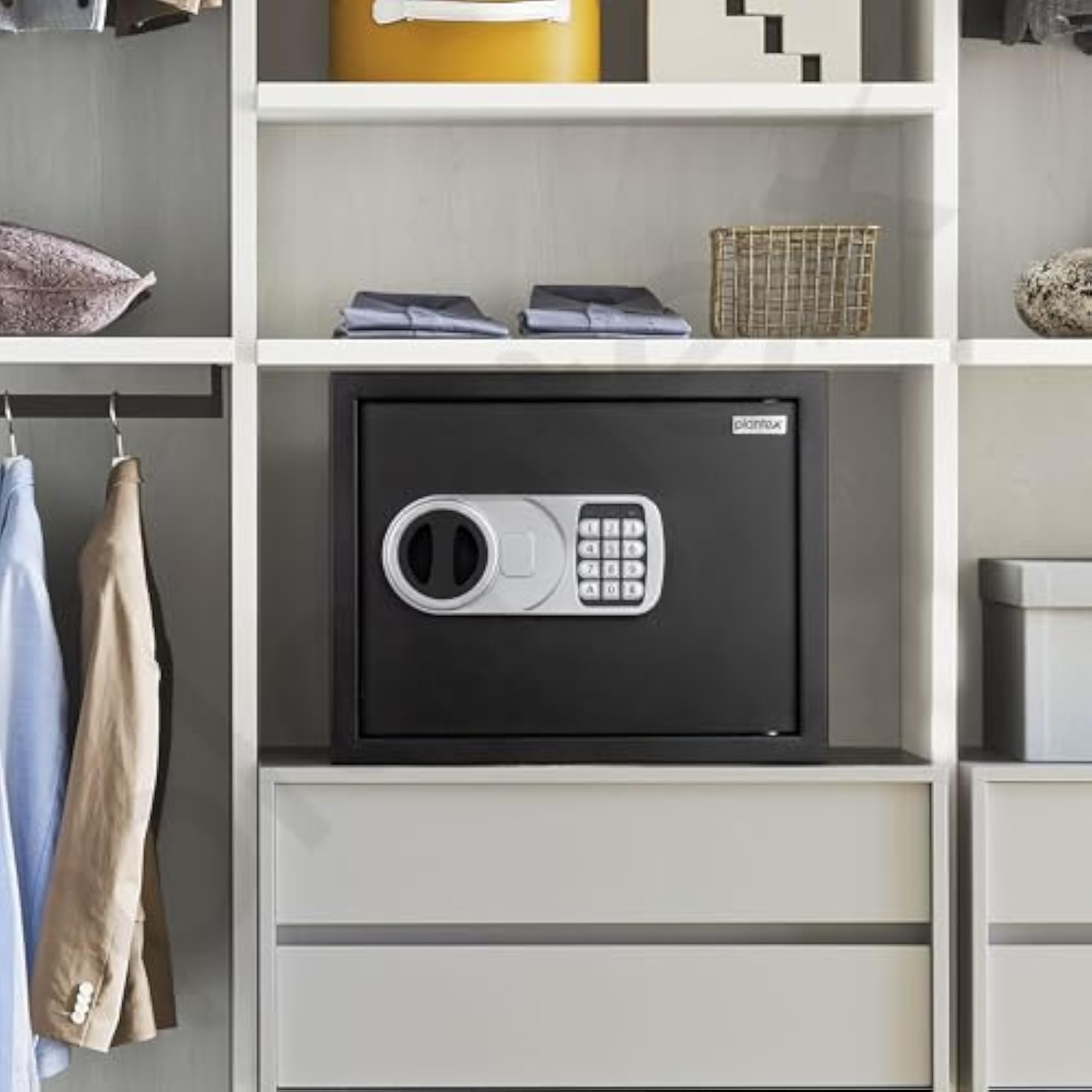 38 Litres Safe Locker for Home, Electronic Keypad Access