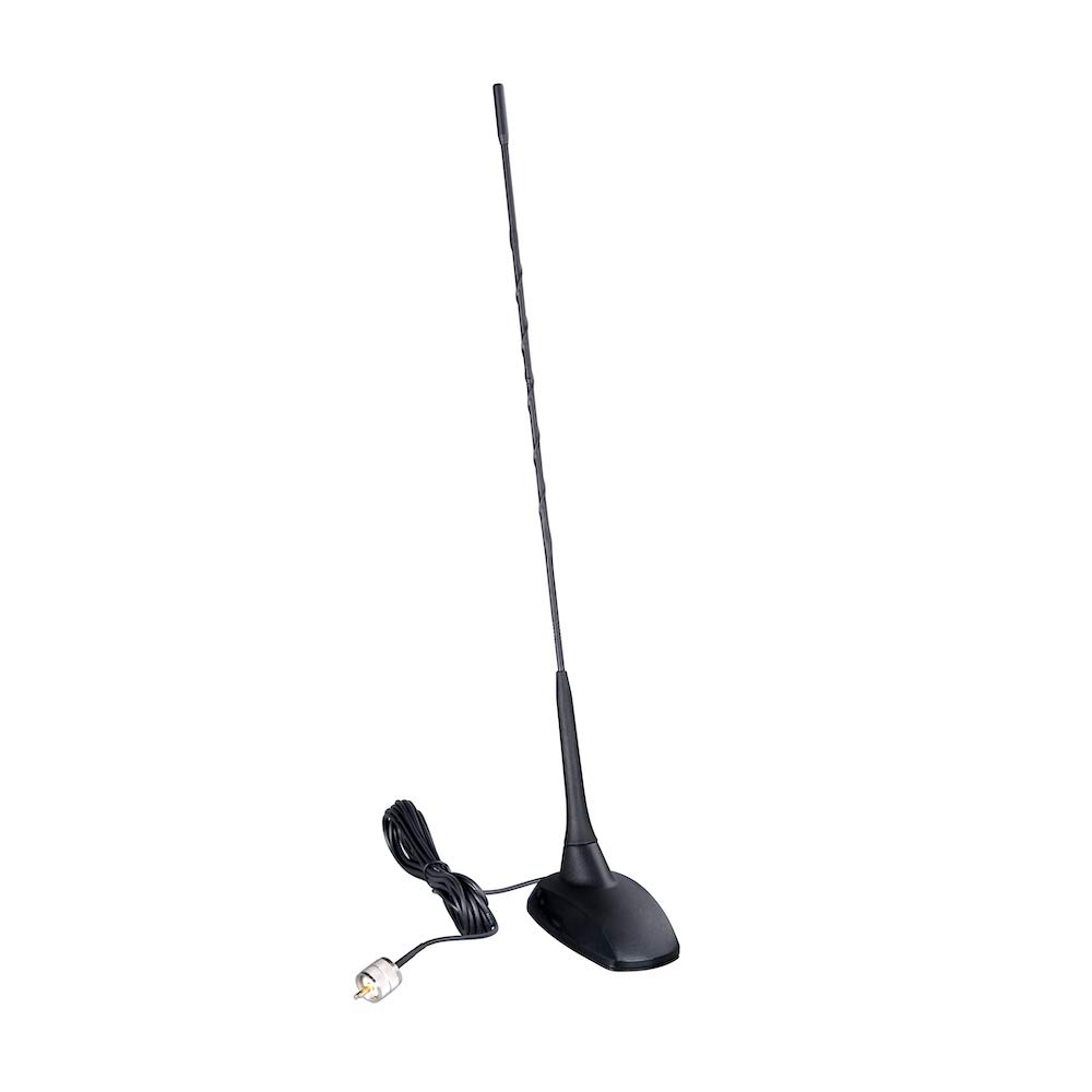 Albrecht CB CBM-516 65270 antena magnetyczna, długość 44 cm, z kablem 4 m i wtyczką PL