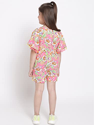 Image of Nautinati Girls Strappy Colourful Jumpsuit | Age 4-8 Years