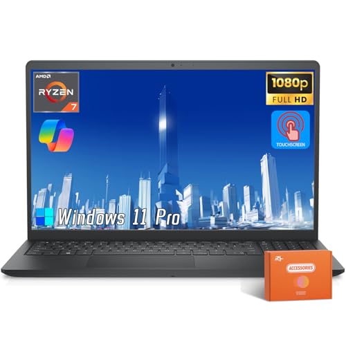 Dell (f) Inspiron 15 ^b`XN[m[gp\R rWlXp 15.6C` WVA FHD A`OAfBXvC AMD Ryzen 7 7730U (8RA) 64GB RAM 2TB SSD Copilot AI O