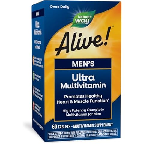 Nature’s Way Alive! Men’s Ultra Potency Multivitamin Cover