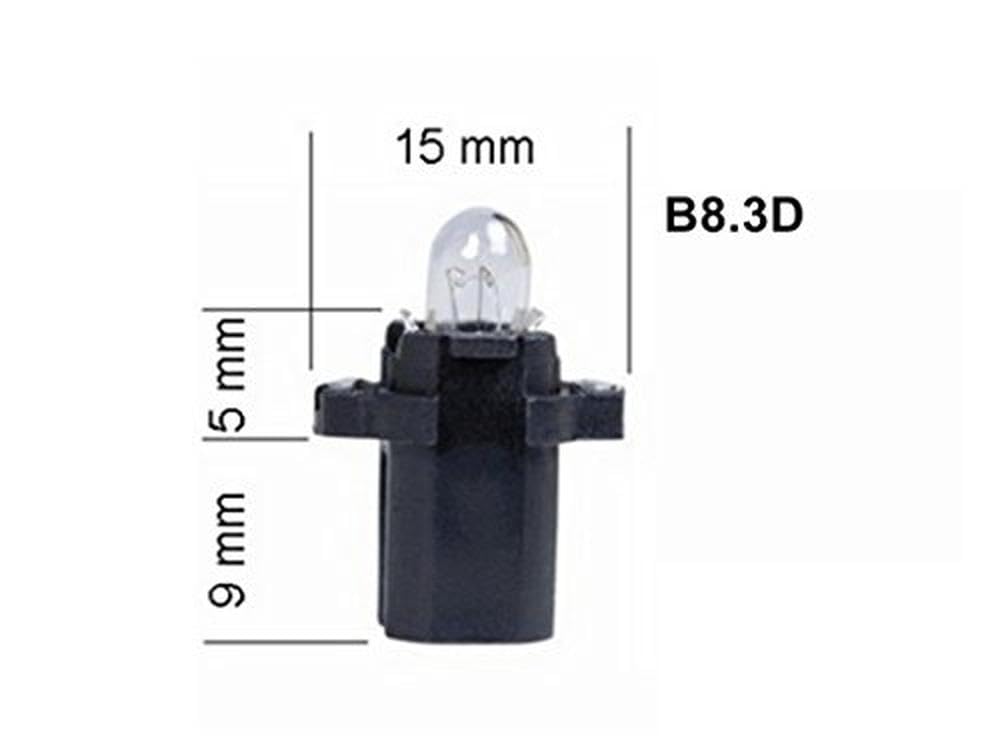 M-Tech Z55 B8.3d Żarówka 12 V/1,2 W, zestaw 10 szt