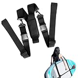 ◆Capacidad de carga: La correa de transporte de kayak ajustable portátil está equipada con una tela de nailon, una hebilla resistente y una correa de hombro acolchada, y tiene ganchos de presión giratorios en ambos extremos para abrochar y transportar cómodamente.