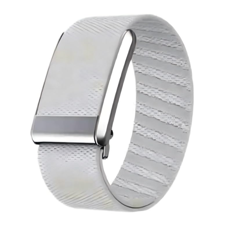 Image of Nylon Wristband Suitable for Whoop 5.0 /MG | Stretch Sports Loop Strap with Metal Frame Connector