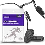 30 PCS Anti-Slip Silicone Nose Pads for Glasses - Hexagon Grip, Includes Screwdriver & Cloth - Anti-Slide Comfort Nose Pads Repair Kit for Screw-in Frames (Black)