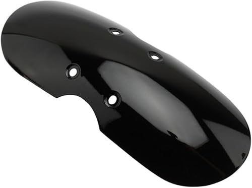 motorcycle fender Motorcycle Short Front Fender Mask Motorbike Splash Mudguard Fairing Chopper fit for Triumph Scrambler 01-16 (Color Glossy black)