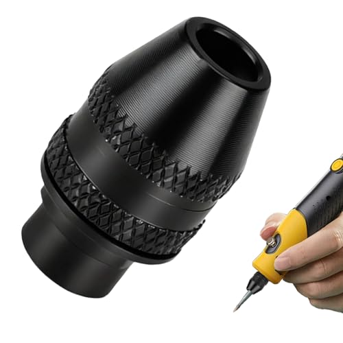 4486 Quick Change Multi Chuck for Dremel, 0.8-3.2mm Drill Keyless Bit Chuck Shank Rotary Tool Change Kit Chucks Shank Rotary Tool Changes Kit Compatible for Dremel 4486 Part Rotarys Tools 3000 4000