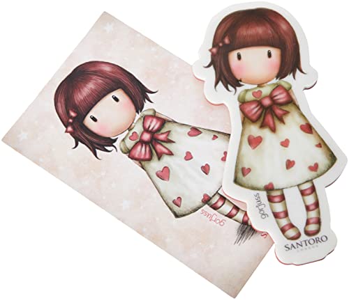 Docrafts No. 57 Little Heart Santoro's Gorjuss Rubber Stamp #TOP1