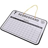 QUMIIRITY Golf Dry Erase Score Board Double-Sided Handheld Training Scoreboard for and Coaches, Lightweight Blank Golfing Scorecard for Competition and Practice