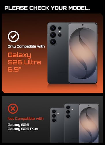 Image of SUPCASE for Samsung Galaxy S26 Ultra Case with Stand (UB Pro Mag), [2 Front Frames] [Compatible with Wireless Charge] [Built-in Screen Protector & Belt-Clip] Protective Phone Case for S26 Ultra,Cobalt