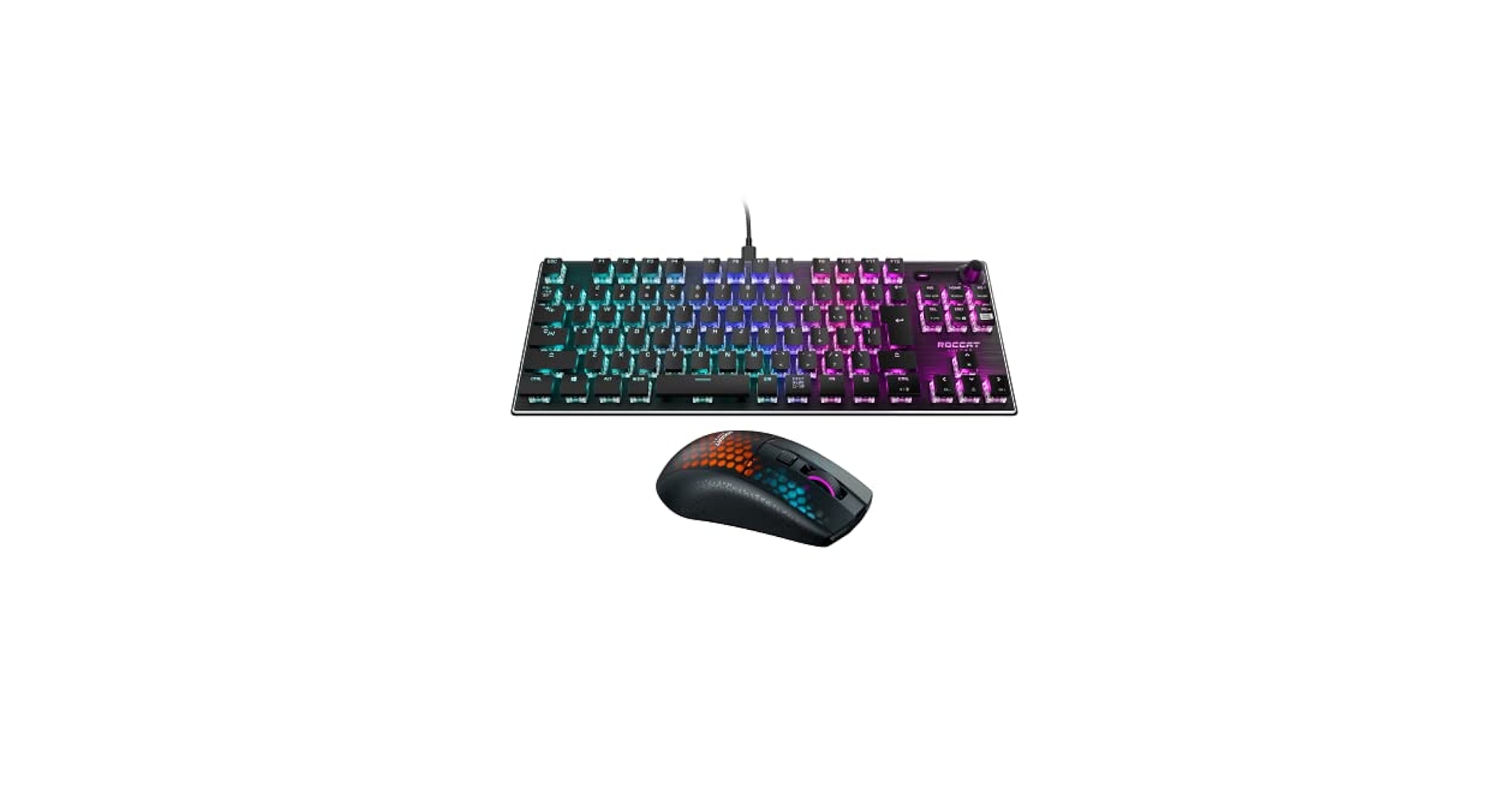 ROCCAT VULCAN TKL & BURST PRO AIR セット Amazon.co.jp: ROCCAT Vulcan TKL コンパクトメカニカル RGB USB