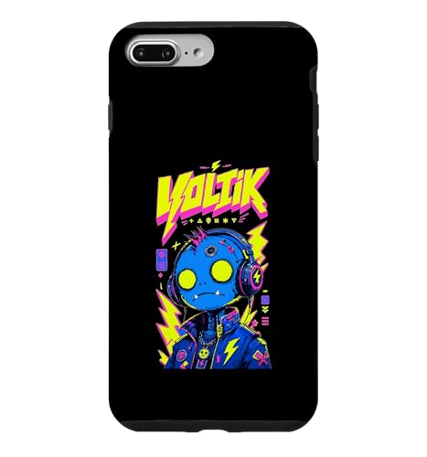 Voltik Alien Cyborg �G���N�g���b�N�|�b�v�A�[�g SF�X�^�C�� �X�}�z�P�[�X iPhone 7 Plus/8 Plus �p