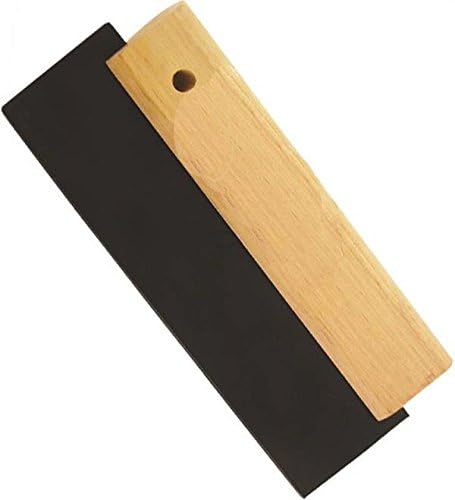 Edward Tools Grout Spreader 8” - Tool for spreading large volume of grout before using grout float - Speed up tile project - Flexible rubber blade
