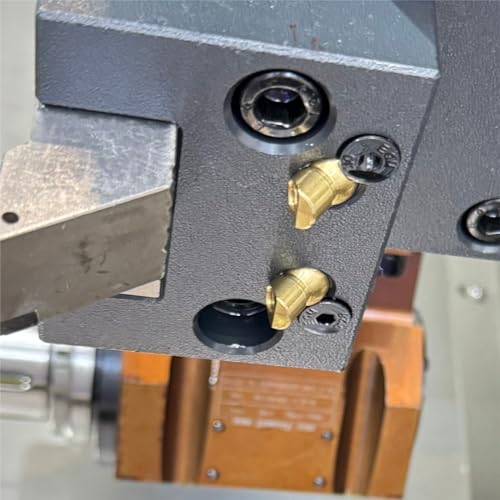 Image of 10 PCS M6 12.7MM Brass Ball Coolant Nozzles Screw Lock for Cnc Lathes, Milling Machines, Machine Tools, Stone Bending Machines And Jewelry Carving Machines Brass Ball Coolant Nozzles
