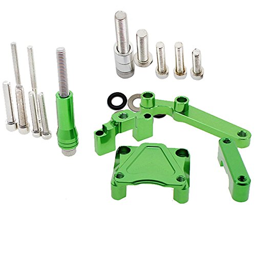 Amortiguador de dirección ajustable de alta precisión para Ninja 300 4
