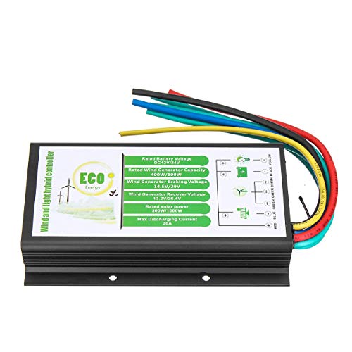 BALALA BIAN Generator Accessories 20A DC 12V/24V Waterproof Generator Controller 400W/800W Wind And Light Hybrid Controller Electrical Equipment