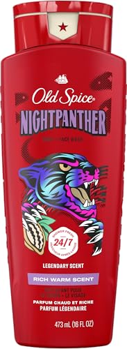 OLD SPICE (�I�[���h�X�p�C�X) BODY WASH NIGHTPANTHER 16oz/473ml �{�f�B�E�H�b�V�� �{�f�B�\�[�v �����Y ���� �i�C�g�p���T�[ �y���K�A���i�z �yOSS�z (���{��\�L�̃��x���t��)