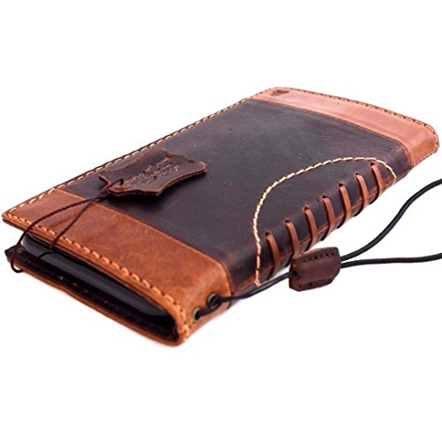 Genuine Vintage Leather Hard Case For Iphone 6 6S Book 4.7 Inch Book Wallet Handmade S Luxury Handmade Football Sport Cover Daviscase #TOP3