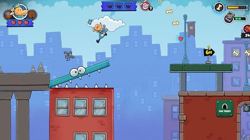 Dog Man Bark in Action Jeu PS5 - vue 8