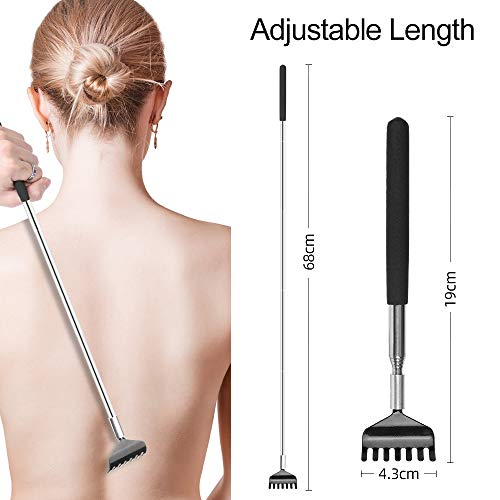URAQT Kopfmassagegerät, 3-teiliges Set Kopfmassage Spinne Kopfspinne mit 20 Fühler, Kopfkrauler mit rückenkratzer, Kopf Massagespinne für Relax Wellness Head Massage - Image 4