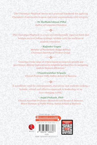 Image of The Chanakya Playbook: Ancient Wisdom for the Modern Entrepreneur