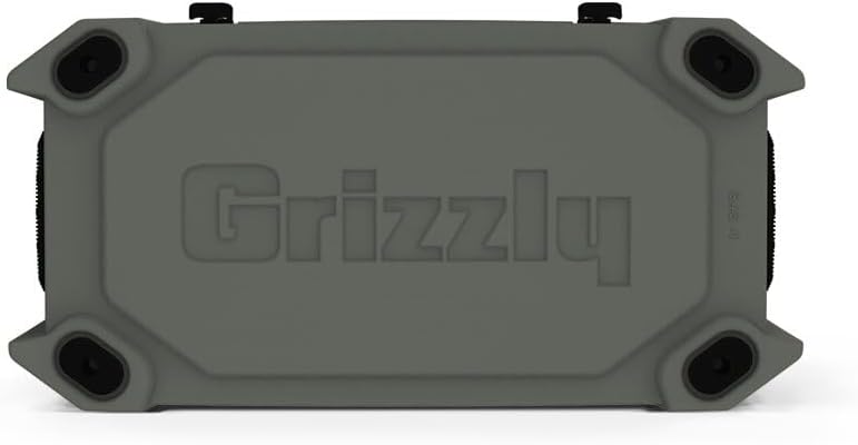 Grizzly 45 Cooler | 45 qt Ice Chest Durable Rotomolded Insulated | Made in The USA | Warranty for Life | for Beach Boat Camping Fishing Hunting | G45