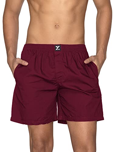 Image of XYXX Men's Surf & Pace Super Combed Cotton Boxer Shorts (Pack of 2)