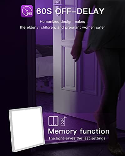 LED Deckenleuchte Farbwechsel STANBOW Dimmbar mit Fernbedienung