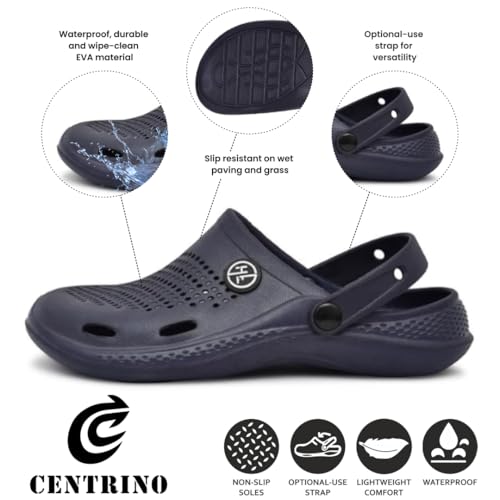 Image of Centrino Clogs for Men | Casual Shoes for Man Stylish | Lightweight Comfortable Slip-On with Soft Insole | Breathable Walking Shoes | Mens Shoes for Summer Travel Sandals for Man Trendy (7302)
