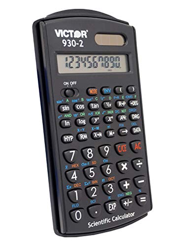 Victor-930-2 Scientific Calculator, 1Line Display-Black And Silver , 3 X 5 #TOP6