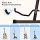 LEKATO Gitarrenständer, Stabiler Gitarrenhalter Bassständer A-Frame Boden E-Gitarrenständer, Klassischer Gitarrenständer aus Holz mit Schaumstoffpolsterung für E-/Akustikgitarre, Bass, Banjo, Ukulele