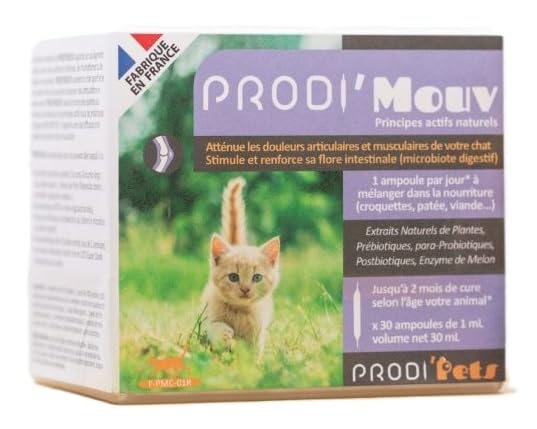 Cure 1 mois PRODI'MOUV Chat probiotiques et extraits végétaux 110g - 3