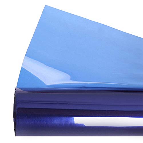 Meking 16x20 Inch Blue Gels Color Filter Paper Correction Gel Lighting Filter for Photo Studio Light Red Head Light Strobe Flashlight - Light Blue