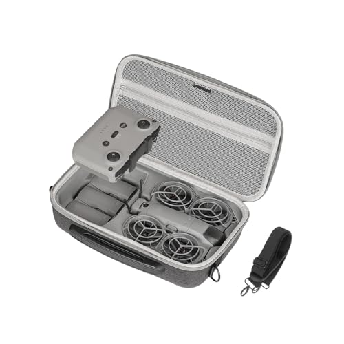 FSIDIWT Carrying Case for DJI Neo 2 Fly More Combo Accessories Portable Travel Shoulder Bag for DJI Neo 2 Drone RC-N3 Remote Controller and Intelligent Flight Battery