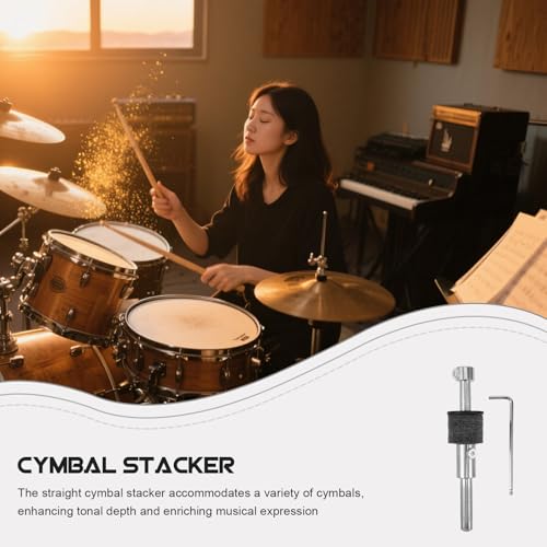 Clamp apilador para platillos con soporte para batería miniatura 6