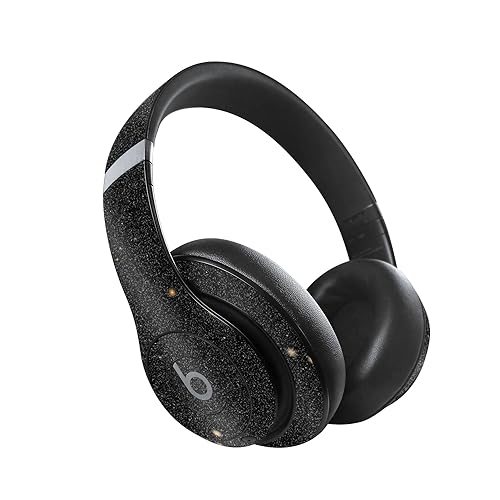MightySkins Glossy Glitter Skin Compatible with Beats Studio Pro - Deep Space | Protective, Durable High-Gloss Glitter Finish | Easy to Apply, Remove, and Change Style