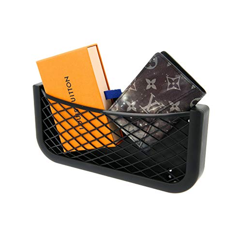 Doppelpack Ablagenetze einfach zum kleben oder schrauben für Fahrzeuge und Innenräume - Größe M = 205x121x32mm, Größe L = 258x121x32mm - Universell Einsetzbar - Einfache Installation (2x 258x121x32mm)