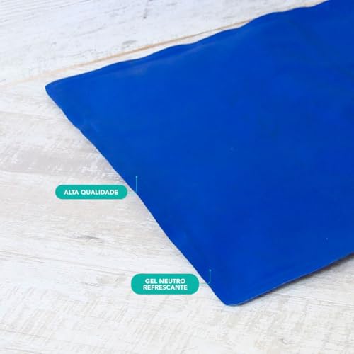 Tapete Térmico Colchonete Refrescante Pet 50 x 40 cm Anticalor Para Cães e Gatos Impermeável Resiste