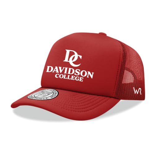 W Republic Davidson Wildcats Seal Hat, Red - NCAA Officially Licensed Apparel
