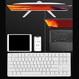 Klawiatura Mechaniczna z 87 Klawiszami, Przewodowa/bezprzewodowa Klawiatura do Gier RGB dla Systemu Android, Tryby Połąc