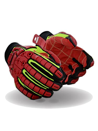 Magid Trx647Xxl Primal Series | Cut Level A4 M-Force Defense Tpr Impact Work Gloves, Size 11/Xxl, (1 Pair) #TOP26
