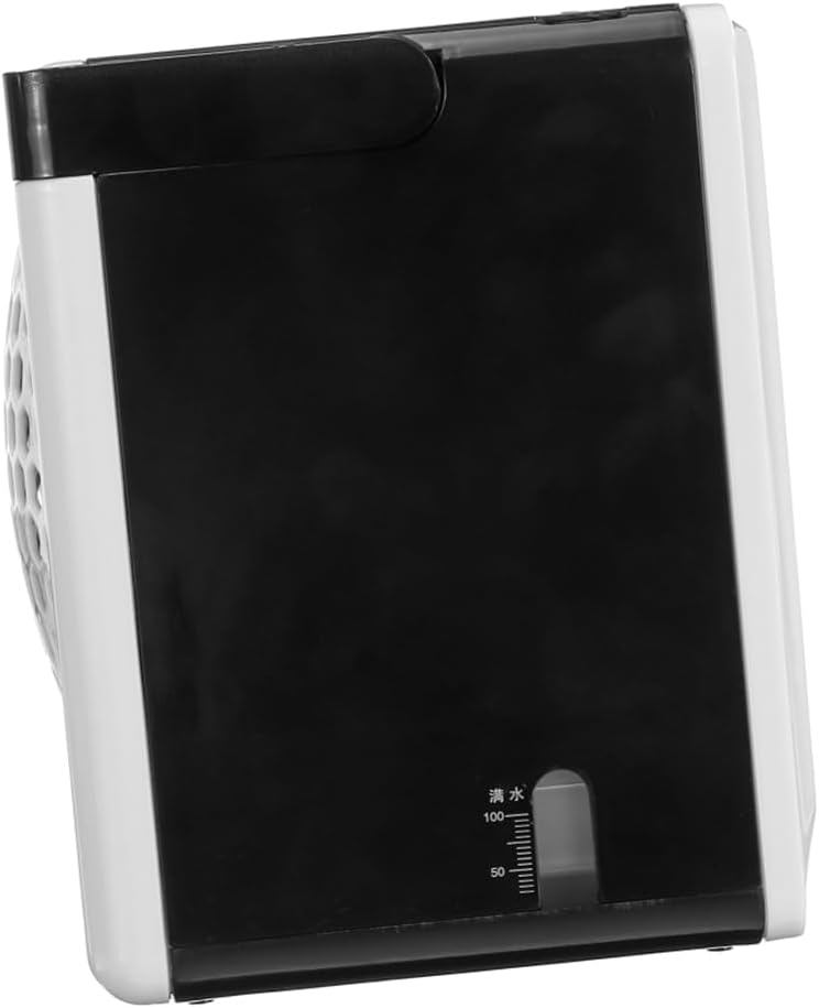 Mini Desktop Air Cooler Fan Humidifier Portable Air Conditioning Fan for Home Office Personal Space Cooler 3-speed Wind Control