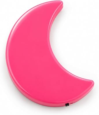 Promosyonca Ay  eklinde Gece Lambas , 0.5 Watt LED, Prize Tak l r, D k Enerji T ketimi, 8 cm Pembe [Enerji S n f  A]