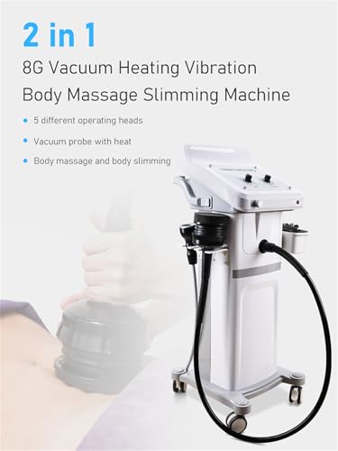 G8 Vibration Vacuum Body Massage Slimming Machine Cellulite Reduce Fat Body Shaping Equipment 6 shaped probes for Weight Loss Salon Use 105x50x45cm