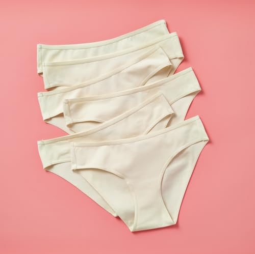 Yellowberry Girls' 6PK Cotton Underwear Bikini Hipster2