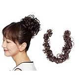 HUIKKJP つけ毛 ロープウィッグ お団�