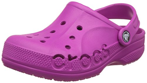 Image of crocs Unisex-child Vibrant Violet Clogs - 8.5 UK